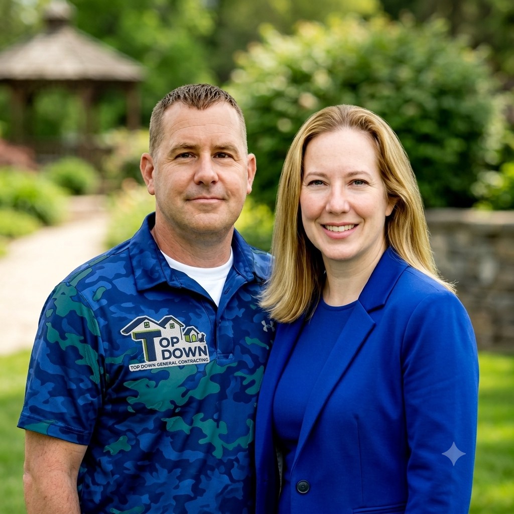 Chris and Janet, Owners of Top Down General Contracting